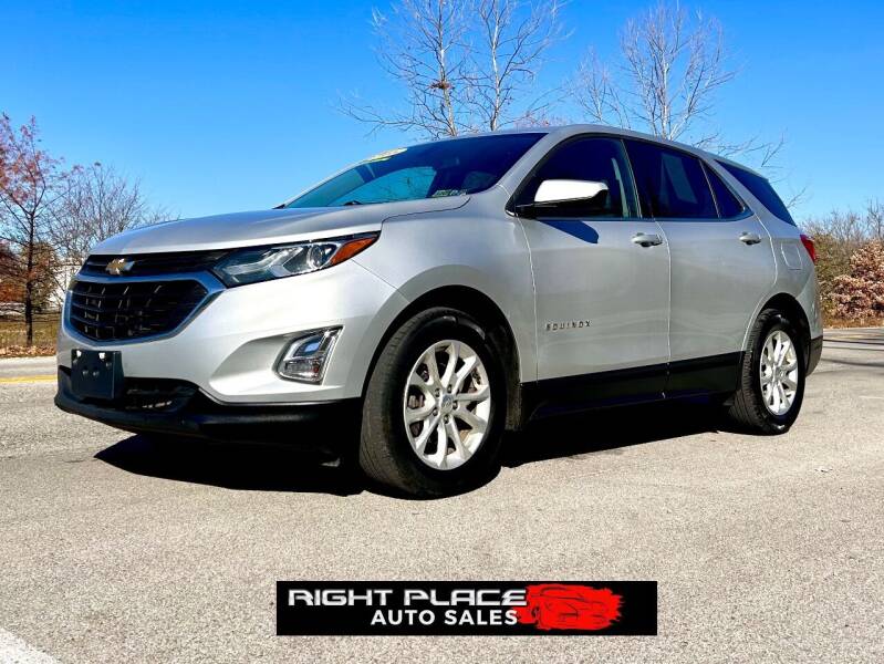 2018 Chevrolet Equinox for sale at Right Place Auto Sales LLC in Indianapolis IN