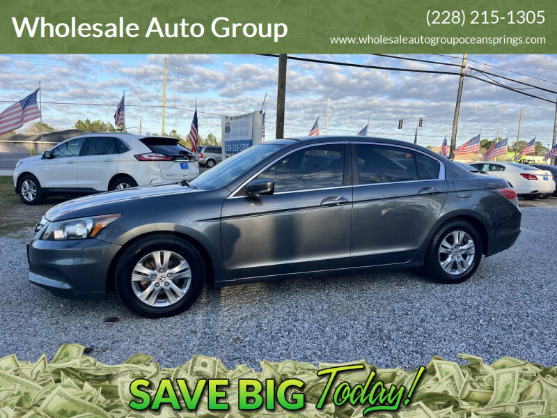2012 Honda Accord for sale at Wholesale Auto Group in Ocean Springs MS