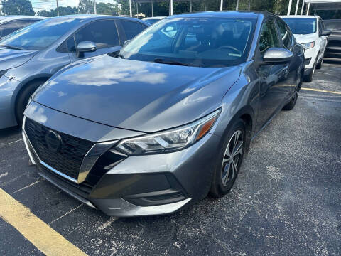 2021 Nissan Sentra for sale at America Auto Wholesale Inc in Miami FL