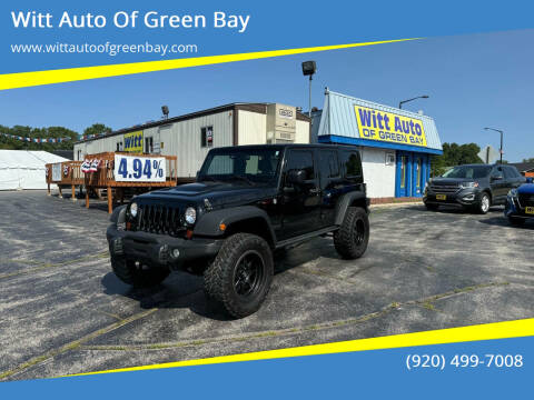 2013 Jeep Wrangler Unlimited for sale at Witt Auto Of Green Bay in Green Bay WI
