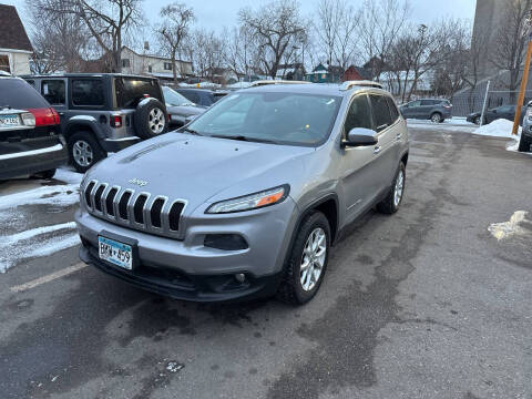 2015 Jeep Cherokee for sale at Time Motor Sales in Minneapolis MN