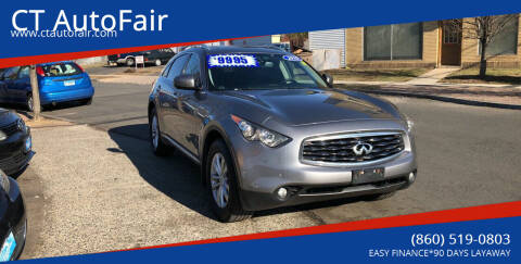 2010 Infiniti FX35 for sale at CT AutoFair in West Hartford CT