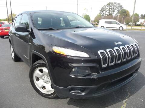 2017 Jeep Cherokee for sale at Wade Hampton Auto Mart in Greer SC