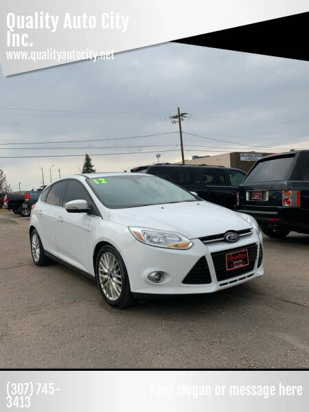 2012 Ford Focus for sale at Quality Auto City Inc. in Laramie WY