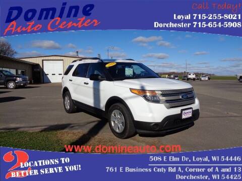 2013 Ford Explorer for sale at Domine Auto Center in Loyal WI
