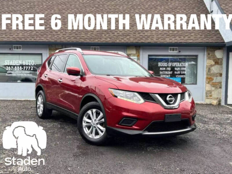 2016 Nissan Rogue for sale at Staden Auto in Feasterville Trevose PA