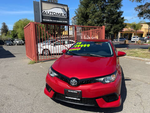 2017 Toyota Corolla iM for sale at AUTOMEX in Sacramento CA