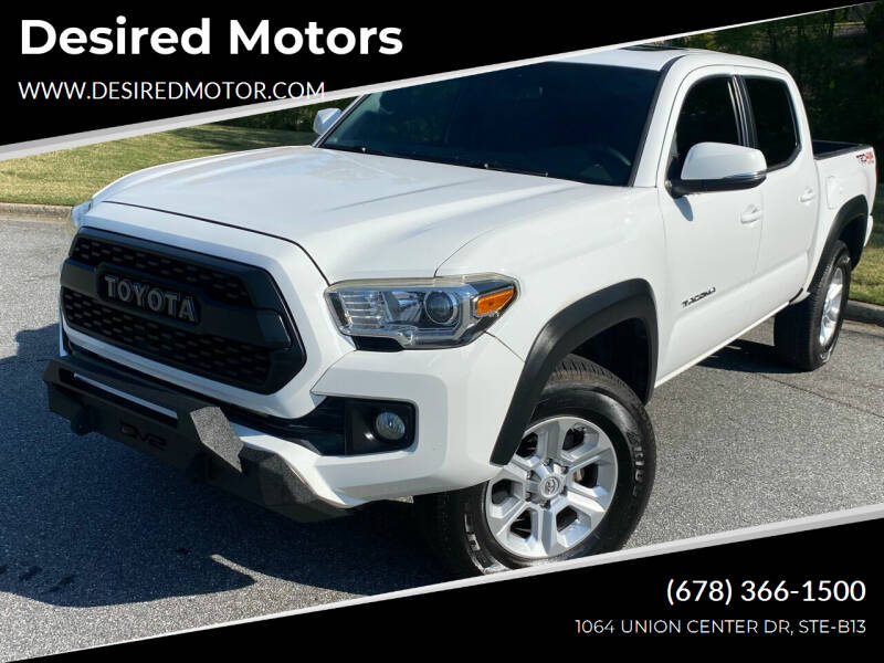 2016 Toyota Tacoma for sale at Desired Motors in Alpharetta GA