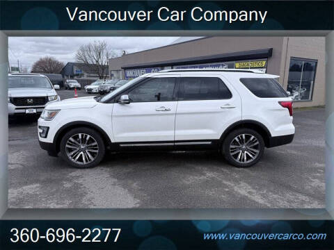 2016 Ford Explorer Platinum