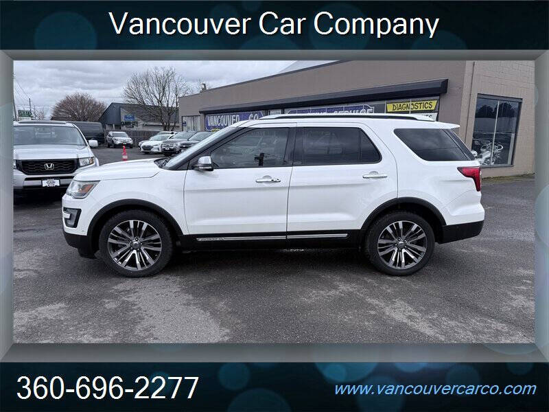 2016 Ford Explorer Platinum