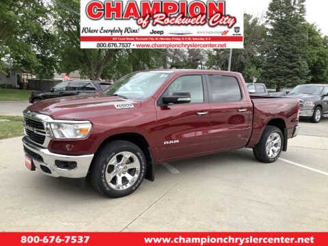 2020 RAM 1500 for sale at CHAMPION CHRYSLER CENTER in Rockwell City IA