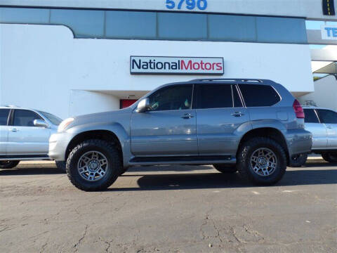 2005 Lexus GX 470 for sale at National Motors in San Diego CA