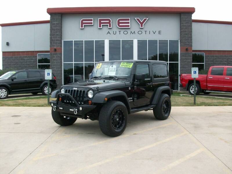 2013 Jeep Wrangler for sale at Frey Automotive in Muskego WI