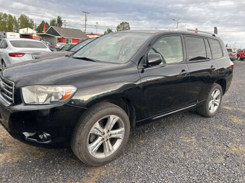 2008 Toyota Highlander for sale at Universal Auto Sales Inc in Salem OR