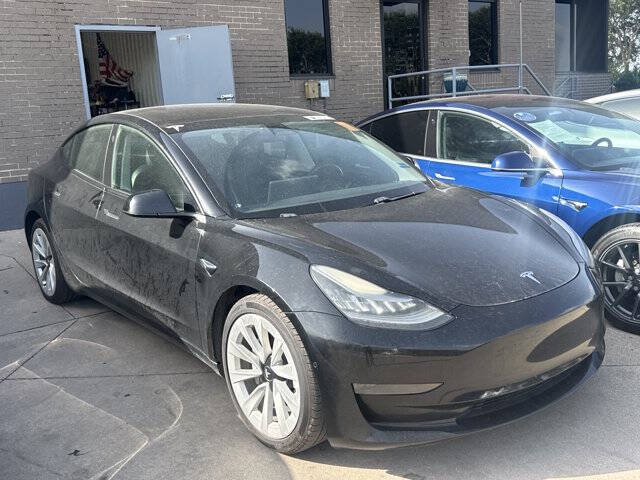 Black 2021 Tesla Model 3 Standard Range Plus Standard Range Plus 4dr Sedan 1