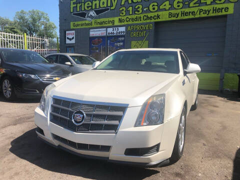 2009 Cadillac CTS for sale at Friendly Auto Sales in Detroit MI