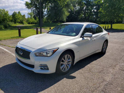 2014 Infiniti Q50 Hybrid for sale at COOP'S AFFORDABLE AUTOS LLC in Otsego MI