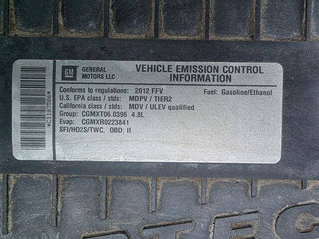 2012 Chevrolet Express 2500