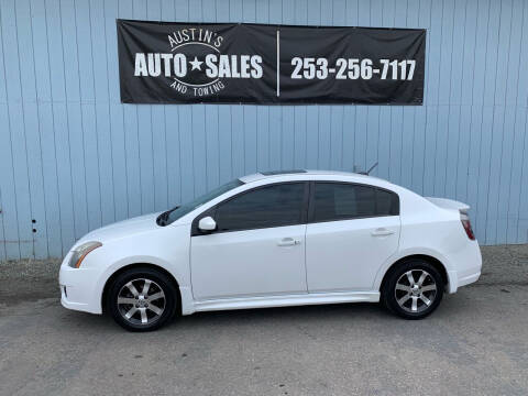 2012 Nissan Sentra for sale at Austin's Auto Sales in Edgewood WA