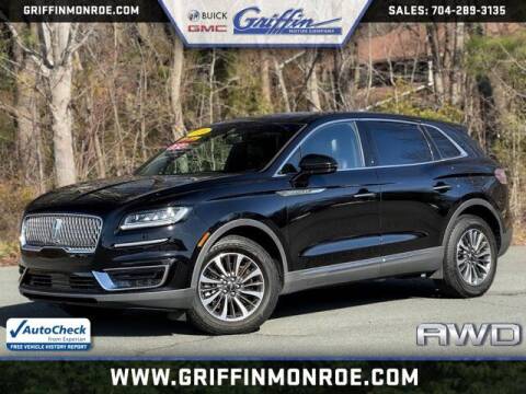 2020 Lincoln Nautilus for sale at Griffin Buick GMC in Monroe NC