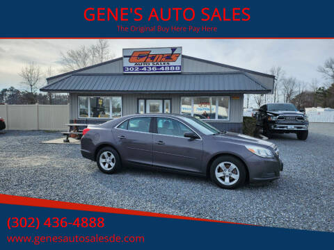 2013 Chevrolet Malibu for sale at GENE'S AUTO SALES in Selbyville DE