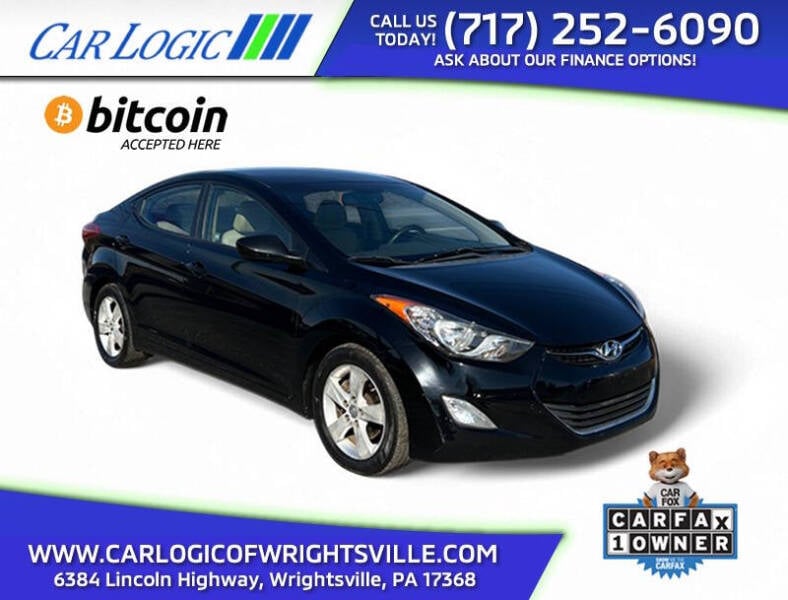 2012 Hyundai Elantra for sale at Car Logic of Wrightsville in Wrightsville PA