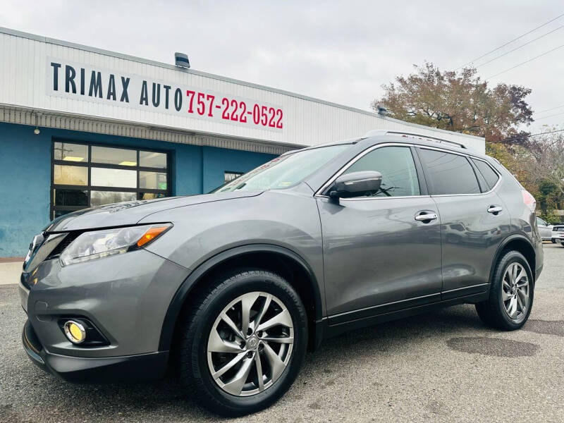 2015 Nissan Rogue for sale at Trimax Auto Group in Norfolk VA