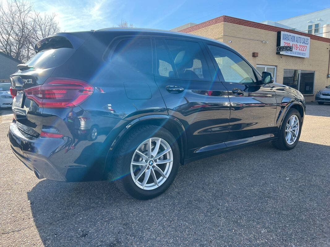 2018 BMW X3 for sale at MARATHON AUTO in Denver, CO