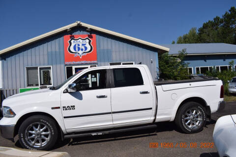 2014 RAM 1500 for sale at Route 65 Sales in Mora MN