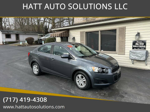 2013 Chevrolet Sonic for sale at HATT AUTO SOLUTIONS LLC in Mount Joy PA