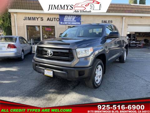2015 Toyota Tundra for sale at JIMMY'S AUTO WHOLESALE in Brentwood CA