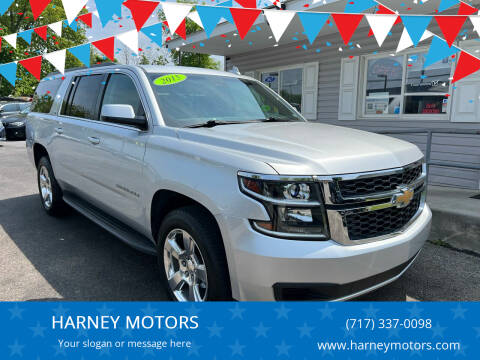 2015 Chevrolet Suburban for sale at HARNEY MOTORS in Gettysburg PA