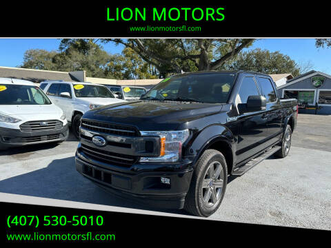 2020 Ford F-150 for sale at LION MOTORS in Orlando FL