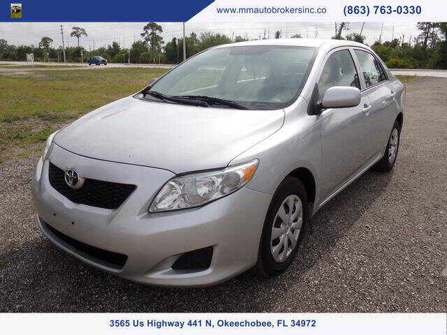 2009 Toyota Corolla for sale at M & M AUTO BROKERS INC in Okeechobee FL