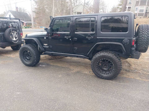 2014 Jeep Wrangler Unlimited for sale at Greg's Auto Village in Windham NH