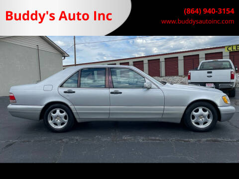 1999 Mercedes-Benz S-Class for sale at Buddy's Auto Inc 1 in Pendleton SC