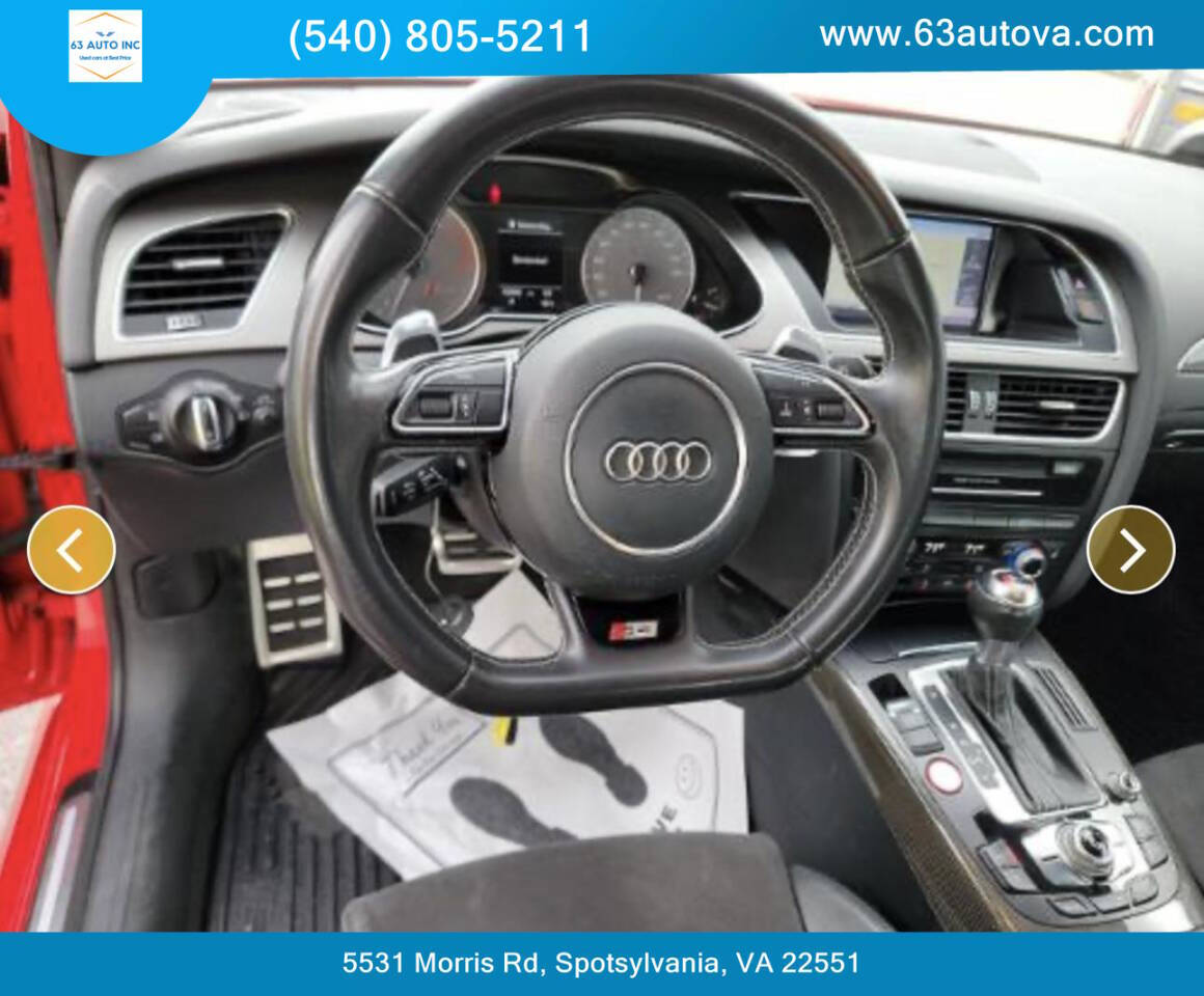 2014 Audi S4 for sale at 63 Auto Inc in Spotsylvania, VA