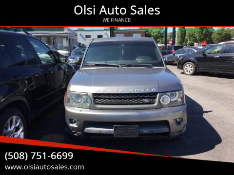 2011 Land Rover Range Rover Sport for sale at Olsi Auto Sales in Worcester MA
