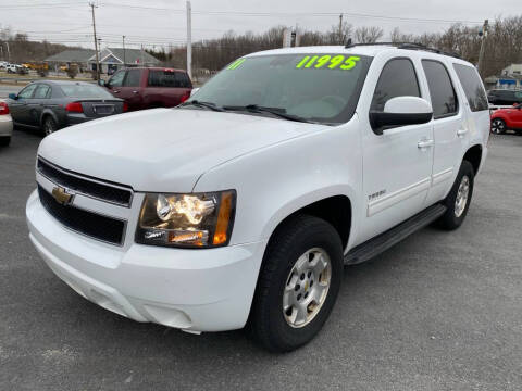 2011 Chevrolet Tahoe for sale at MORGAN'S AUTO REPAIR & SALES in Elkton MD