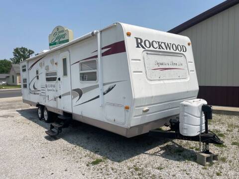 2009 Rockwood ULTRA LIGHT for sale at G LONG'S AUTO EXCHANGE in Brazil IN