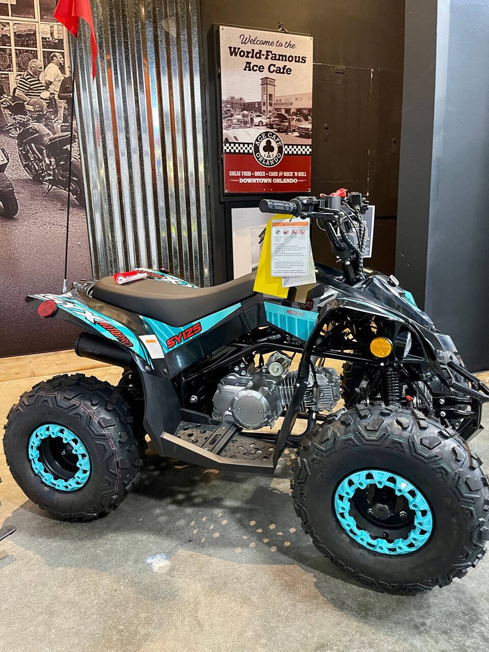 2024 SYXMOTO  PRO SERIES ATV SY125 for sale at TEXAS MOTORS POWERSPORT in ORLANDO, FL