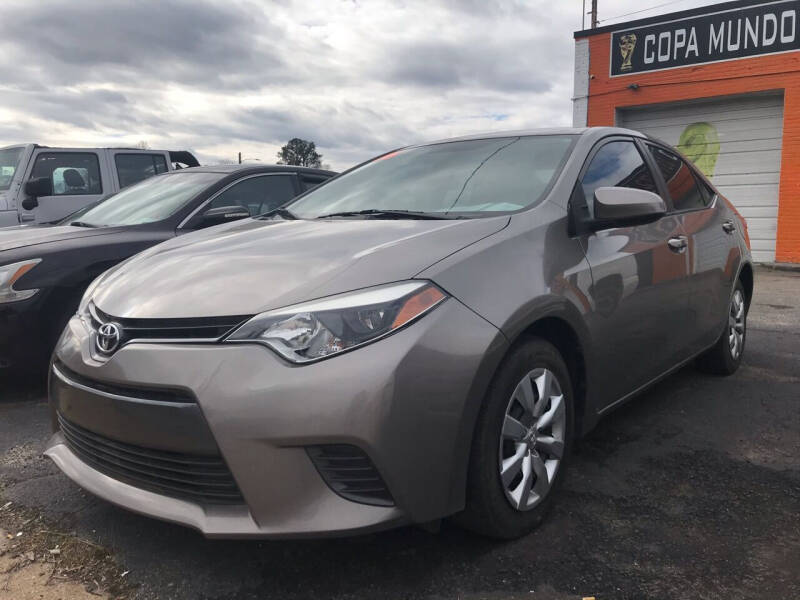 2016 Toyota Corolla for sale at Copa Mundo Auto in Richmond VA