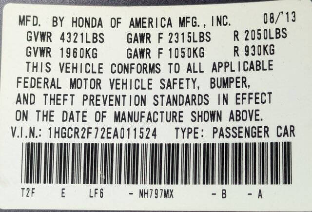 2014 Honda Accord for sale at Axio Auto Boise in Boise, ID