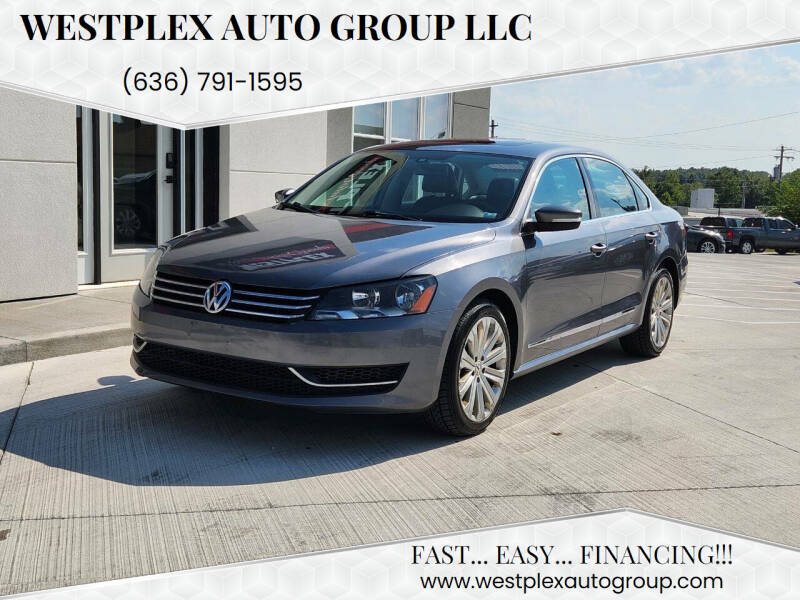 2013 Volkswagen Passat for sale at WESTPLEX AUTO GROUP LLC in Wright City MO