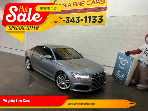 2017 Audi A6 for sale at Virginia Fine Cars in Chantilly VA
