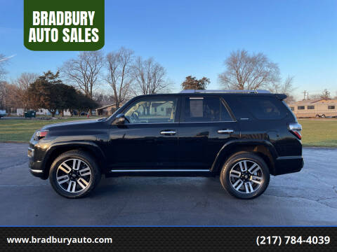 2015 Toyota 4Runner for sale at BRADBURY AUTO SALES in Gibson City IL