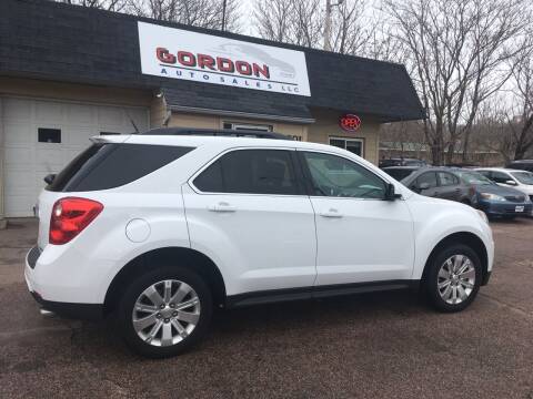 2011 Chevrolet Equinox for sale at Gordon Auto Sales LLC in Sioux City IA