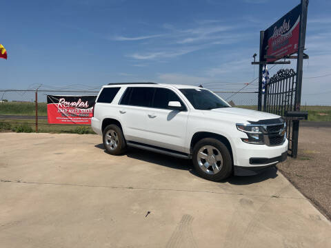 2015 Chevrolet Tahoe for sale at REVELES USED AUTO SALES in Amarillo TX