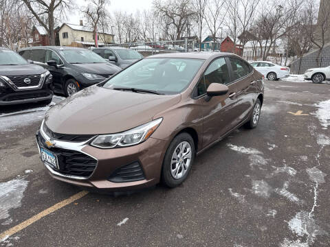 2019 Chevrolet Cruze for sale at Time Motor Sales in Minneapolis MN
