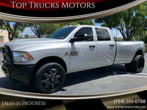 2018 RAM Ram Pickup 3500 for sale at Top Trucks Motors in Pompano Beach FL